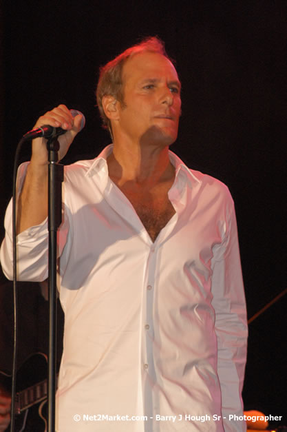 Michael Bolton - Air Jamaica Jazz & Blues Festival 2007 - The Art of Music -  Thursday, January 25th - 10th Anniversary - Air Jamaica Jazz & Blues Festival 2007 - The Art of Music - Tuesday, January 23 - Saturday, January 27, 2007, The Aqueduct on Rose Hall, Montego Bay, Jamaica - Negril Travel Guide, Negril Jamaica WI - http://www.negriltravelguide.com - info@negriltravelguide.com...!