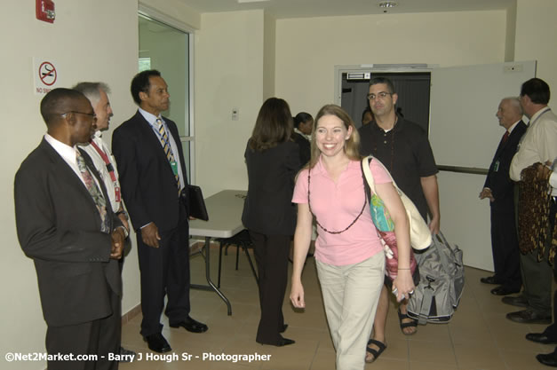 Delta Air Lines Inaugural Flight From New York's JFK Airport to Sangster International Airport, Montego Bay, Jamaica - June 9, 2007 - Sangster International Airport - Montego Bay, St James, Jamaica W.I. - MBJ Limited - Transforming Sangster International Airport into a world class facility - Photographs by Net2Market.com - Negril Travel Guide, Negril Jamaica WI - http://www.negriltravelguide.com - info@negriltravelguide.com...!