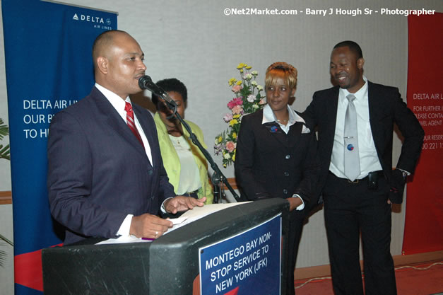 Holiday Inn SunSpree Resort & Delta Air Lines Cocktail Reception in Commemoration of Delta Air Lines Inaugural Flight From New York's JFK Airport to Sangster International Airport, Montego Bay, Jamaica - June 9, 2007 - Sangster International Airport - Montego Bay, St James, Jamaica W.I. - MBJ Limited - Transforming Sangster International Airport into a world class facility - Photographs by Net2Market.com - Negril Travel Guide, Negril Jamaica WI - http://www.negriltravelguide.com - info@negriltravelguide.com...!