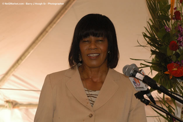 Palladium Hotels & Resorts - Groundbreaking of the 1600-Room Grand Palladium Lady Hamilton Resort & Spa and the Grand Palludium Jamaica Resort & Spa - Special Address: The Most Honorable Portia Simpson-Miller, O.N., M.P., Prime Minister of Jamaica - The Point, Lucea, Hanover, Saturday, November 11, 2006 @ 2:00 pm - Negril Travel Guide, Negril Jamaica WI - http://www.negriltravelguide.com - info@negriltravelguide.com...!