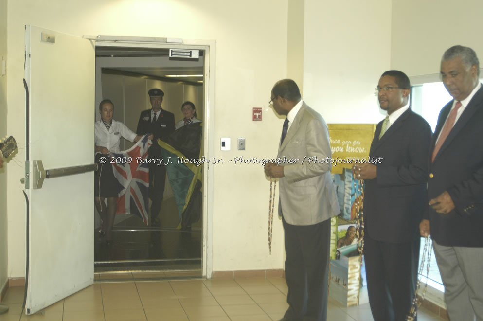  British Airways Inaugurates New Scheduled Service from London Gatwick Airport to Sangster International Airport, Montego Bay, Jamaica, Thursday, October 29, 2009 - Photographs by Barry J. Hough Sr. Photojournalist/Photograper - Photographs taken with a Nikon D70, D100, or D300 - Negril Travel Guide, Negril Jamaica WI - http://www.negriltravelguide.com - info@negriltravelguide.com...!