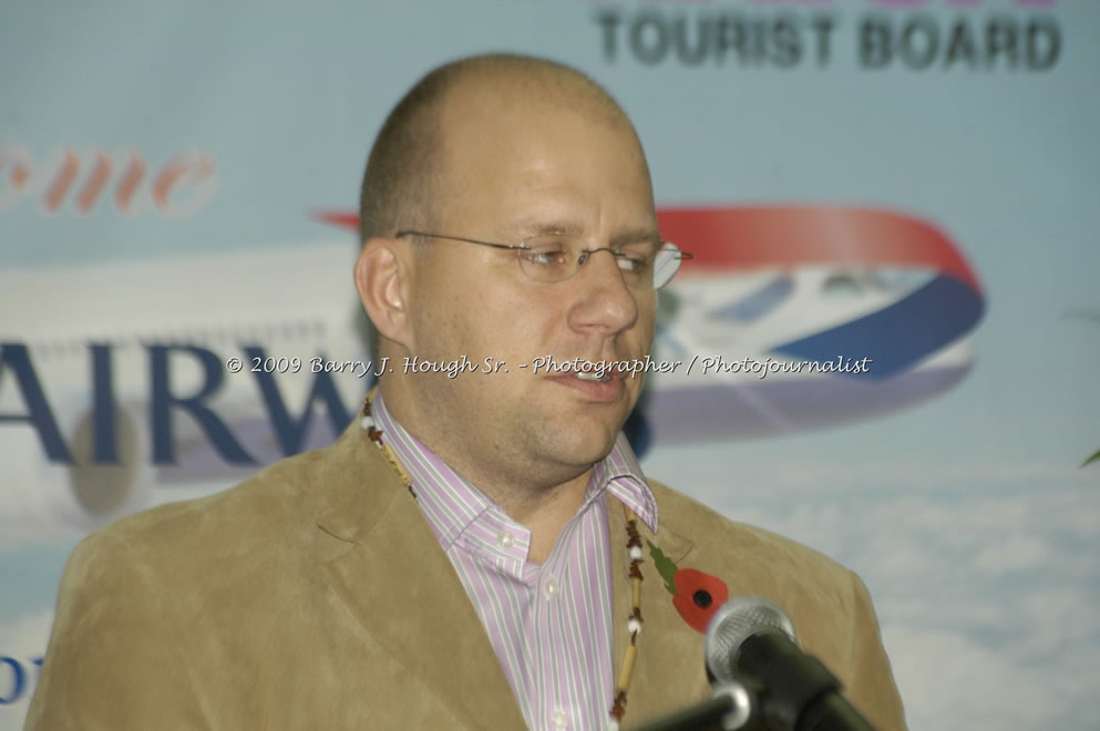  British Airways Inaugurates New Scheduled Service from London Gatwick Airport to Sangster International Airport, Montego Bay, Jamaica, Thursday, October 29, 2009 - Photographs by Barry J. Hough Sr. Photojournalist/Photograper - Photographs taken with a Nikon D70, D100, or D300 - Negril Travel Guide, Negril Jamaica WI - http://www.negriltravelguide.com - info@negriltravelguide.com...!