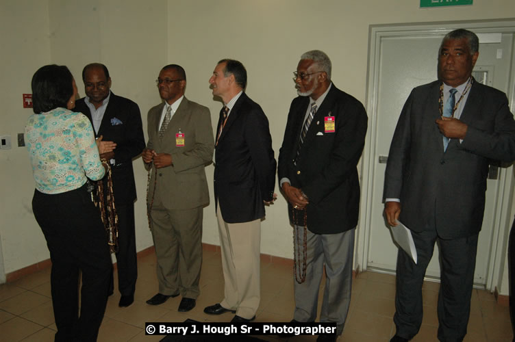 JetBue Airways' Inaugural Air Service between Sangster International Airport, Montego Bay and John F. Kennedy Airport, New York at MBJ Airports Sangster International Airport, Montego Bay, St. James, Jamaica - Thursday, May 21, 2009 - Photographs by Net2Market.com - Barry J. Hough Sr, Photographer/Photojournalist - Negril Travel Guide, Negril Jamaica WI - http://www.negriltravelguide.com - info@negriltravelguide.com...!