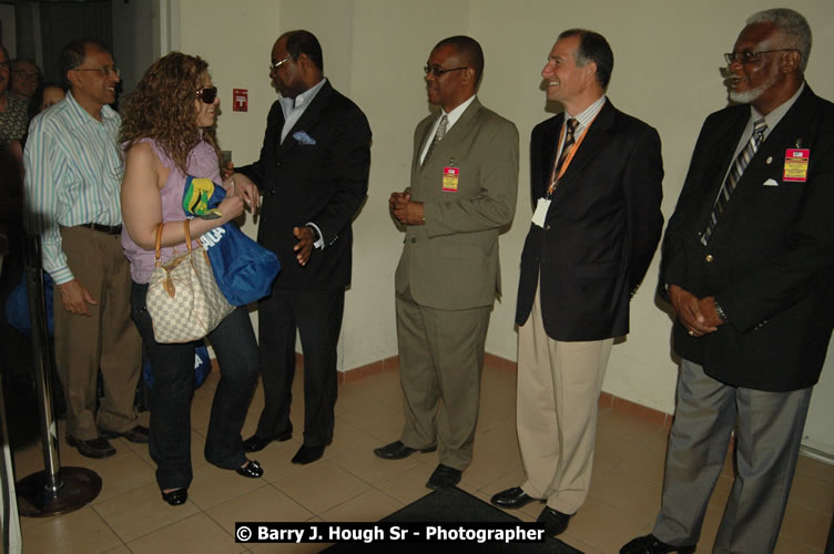 JetBue Airways' Inaugural Air Service between Sangster International Airport, Montego Bay and John F. Kennedy Airport, New York at MBJ Airports Sangster International Airport, Montego Bay, St. James, Jamaica - Thursday, May 21, 2009 - Photographs by Net2Market.com - Barry J. Hough Sr, Photographer/Photojournalist - Negril Travel Guide, Negril Jamaica WI - http://www.negriltravelguide.com - info@negriltravelguide.com...!