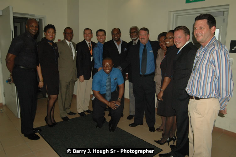 JetBue Airways' Inaugural Air Service between Sangster International Airport, Montego Bay and John F. Kennedy Airport, New York at MBJ Airports Sangster International Airport, Montego Bay, St. James, Jamaica - Thursday, May 21, 2009 - Photographs by Net2Market.com - Barry J. Hough Sr, Photographer/Photojournalist - Negril Travel Guide, Negril Jamaica WI - http://www.negriltravelguide.com - info@negriltravelguide.com...!