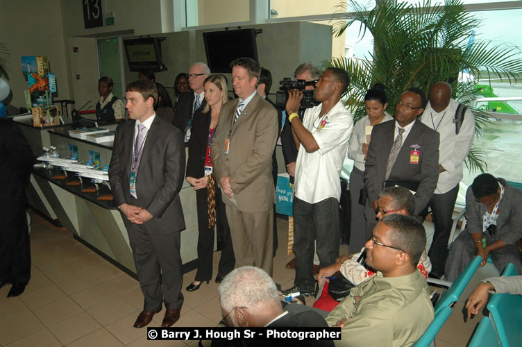 JetBue Airways' Inaugural Air Service between Sangster International Airport, Montego Bay and John F. Kennedy Airport, New York at MBJ Airports Sangster International Airport, Montego Bay, St. James, Jamaica - Thursday, May 21, 2009 - Photographs by Net2Market.com - Barry J. Hough Sr, Photographer/Photojournalist - Negril Travel Guide, Negril Jamaica WI - http://www.negriltravelguide.com - info@negriltravelguide.com...!