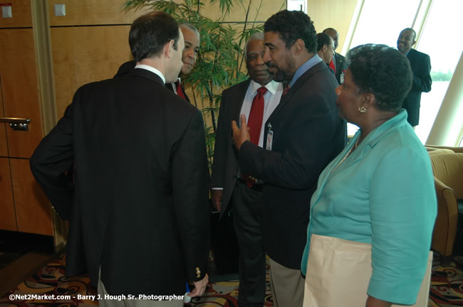 MS Freedom Of The Seas [Royal Caribbean International's - Newest Vessel] Plaques &amp; Keys Ceremony in order to commemorate its first arrival at the Port Montego Bay Photos - Negril Travel Guide, Negril Jamaica WI - http://www.negriltravelguide.com - info@negriltravelguide.com...!