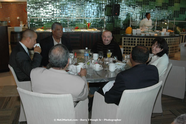 Minister of Toursim Luncheon - Minister of Tourism, Hon. Edmund Bartlett - Director of Tourism, Basil Smith - Saturday, December 15, 2007 - Rose Hall Resort and Country Club, Rose Hall, Montego Bay, Jamaica W.I. - Photographs by Net2Market.com - Barry J. Hough Sr, Photographer - Negril Travel Guide, Negril Jamaica WI - http://www.negriltravelguide.com - info@negriltravelguide.com...!