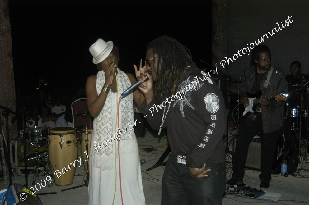  Etana Live in Concert Negril Escape Resort & Spa, Openning Acts: Princess Tia, Ras Slick, and Anthony Able, Backing Band: Strong Hold, One Love Reggae Summer Series, West End, Negril, Westmoreland, Jamaica W.I. - Saturaday, August 18, 2009 - Photographs by Barry J. Hough Sr. Photojournalist/Photograper - Photographs taken with a Nikon D70, D100, or D300 - Negril Travel Guide, Negril Jamaica WI - http://www.negriltravelguide.com - info@negriltravelguide.com...!