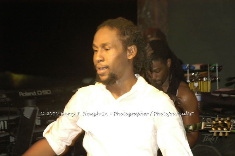 JAH Cure - Live In Concert @ Negril Escape Resort and Spa, December 15, 2009, One Love Drive, West End, Negril, Westmoreland, Jamaica W.I. - Photographs by Net2Market.com - Barry J. Hough Sr, Photographer/Photojournalist - Negril Travel Guide, Negril Jamaica WI - http://www.negriltravelguide.com - info@negriltravelguide.com...!