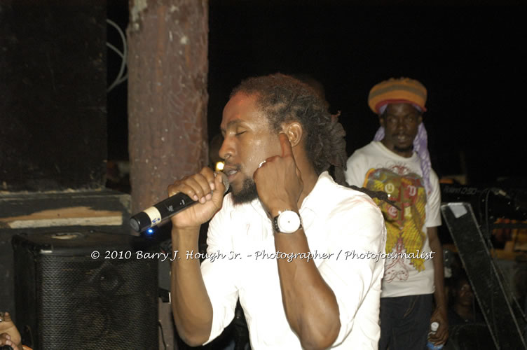 JAH Cure - Live In Concert @ Negril Escape Resort and Spa, December 15, 2009, One Love Drive, West End, Negril, Westmoreland, Jamaica W.I. - Photographs by Net2Market.com - Barry J. Hough Sr, Photographer/Photojournalist - Negril Travel Guide, Negril Jamaica WI - http://www.negriltravelguide.com - info@negriltravelguide.com...!