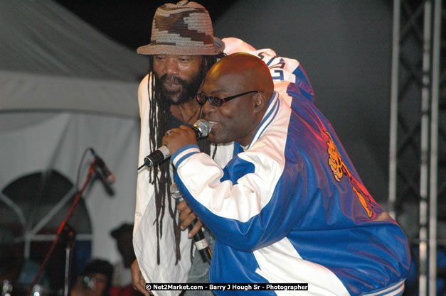 Tony Rebel at Tru-Juice Rebel Salute 2008 - The 15th staging of Tru-Juice Rebel Salute, Saturday, January 12, 2008, Port Kaiser Sports Club, St. Elizabeth, Jamaica W.I. - Photographs by Net2Market.com - Barry J. Hough Sr, Photographer - Negril Travel Guide, Negril Jamaica WI - http://www.negriltravelguide.com - info@negriltravelguide.com...!