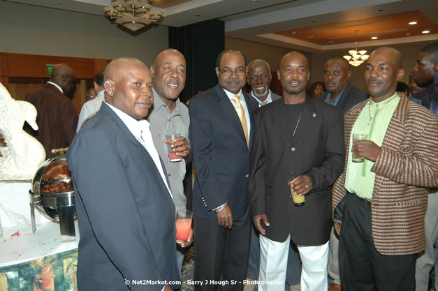 Red Cap Porters Awards - Minister of Tourism, Hon. Edmund Bartlett - Director of Tourism, Basil Smith - Friday, December 14, 2007 - Holiday Inn Sunspree, Montego Bay, Jamaica W.I. - Photographs by Net2Market.com - Barry J. Hough Sr, Photographer - Negril Travel Guide, Negril Jamaica WI - http://www.negriltravelguide.com - info@negriltravelguide.com...!