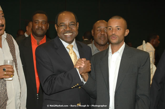 Red Cap Porters Awards - Minister of Tourism, Hon. Edmund Bartlett - Director of Tourism, Basil Smith - Friday, December 14, 2007 - Holiday Inn Sunspree, Montego Bay, Jamaica W.I. - Photographs by Net2Market.com - Barry J. Hough Sr, Photographer - Negril Travel Guide, Negril Jamaica WI - http://www.negriltravelguide.com - info@negriltravelguide.com...!