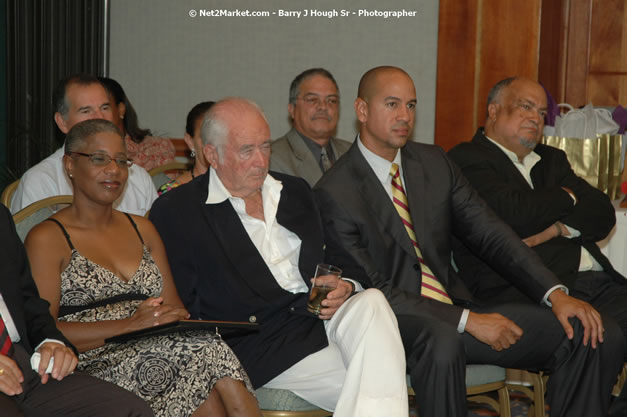 Red Cap Porters Awards - Minister of Tourism, Hon. Edmund Bartlett - Director of Tourism, Basil Smith - Friday, December 14, 2007 - Holiday Inn Sunspree, Montego Bay, Jamaica W.I. - Photographs by Net2Market.com - Barry J. Hough Sr, Photographer - Negril Travel Guide, Negril Jamaica WI - http://www.negriltravelguide.com - info@negriltravelguide.com...!