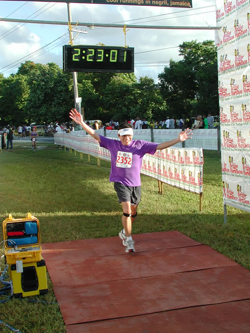 2003 Reggae Marathon & Half Marathon Photographs - Negril Travel Guide, Negril Jamaica WI - http://www.negriltravelguide.com - info@negriltravelguide.com...!