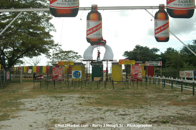 Venue Under Construction - Wednesday, July 18, 2007 - Red Stripe Reggae Sumfest at Catherine Hall, Montego Bay, St Jamaica, Jamaica W.I. - Negril Travel Guide.com, Negril Jamaica WI - http://www.negriltravelguide.com - info@negriltravelguide.com...!