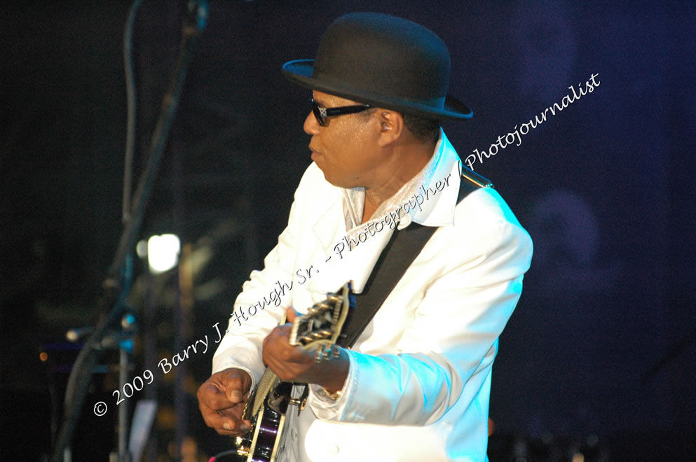 Tito Jackson @ Reggae Sumfest 2009 - International Night 2 - Tito Jackson, brother of the late King of Pop Michael Jackson performed live at Reggae Sumfest 2009. Reggae Sumfest 2009,Catherine Hall, Montego Bay, St. James, Jamaica W.I. - Saturday, July 25, 2009 - Reggae Sumfest 2009, July 19 - 25, 2009 - Photographs by Net2Market.com - Barry J. Hough Sr. Photojournalist/Photograper - Photographs taken with a Nikon D70, D100, or D300 - Negril Travel Guide, Negril Jamaica WI - http://www.negriltravelguide.com - info@negriltravelguide.com...!