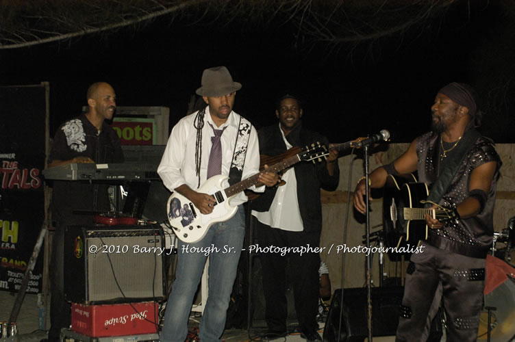 Toots and the Maytals - Grammy Award Winner @ Negril Fest - Presented by Money Cologne Promotions - Special Guest Star Jamaica Michael Jackson, Stama, Adeebe - Backed by Hurricane Band, MC Rev. BB on January 6, 2010 @ Roots Bamboo, Norman Manley Boulevard, Negril, Westmoreland, Jamaica W.I. - Photographs by Net2Market.com - Barry J. Hough Sr, Photographer/Photojournalist - The Negril Travel Guide - Negril's and Jamaica's Number One Concert Photography Web Site with over 40,000 Jamaican Concert photographs Published -  Negril Travel Guide, Negril Jamaica WI - http://www.negriltravelguide.com - info@negriltravelguide.com...!