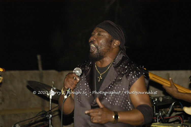 Toots and the Maytals - Grammy Award Winner @ Negril Fest - Presented by Money Cologne Promotions - Special Guest Star Jamaica Michael Jackson, Stama, Adeebe - Backed by Hurricane Band, MC Rev. BB on January 6, 2010 @ Roots Bamboo, Norman Manley Boulevard, Negril, Westmoreland, Jamaica W.I. - Photographs by Net2Market.com - Barry J. Hough Sr, Photographer/Photojournalist - The Negril Travel Guide - Negril's and Jamaica's Number One Concert Photography Web Site with over 40,000 Jamaican Concert photographs Published -  Negril Travel Guide, Negril Jamaica WI - http://www.negriltravelguide.com - info@negriltravelguide.com...!