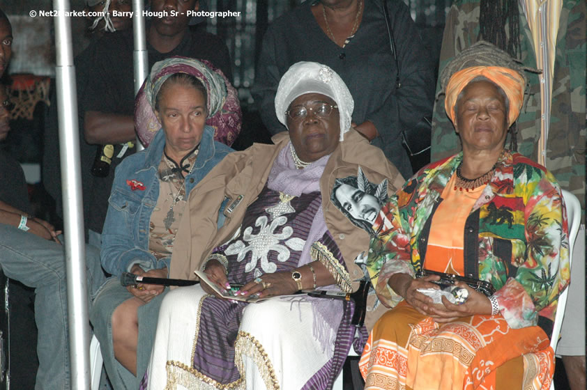 Cedella Booker - Bob Marley's Mother - Smile Jamaica, Nine Miles, St Anns, Jamaica - Saturday, February 10, 2007 - The Smile Jamaica Concert, a symbolic homecoming in Bob Marley's birthplace of Nine Miles - Negril Travel Guide, Negril Jamaica WI - http://www.negriltravelguide.com - info@negriltravelguide.com...!