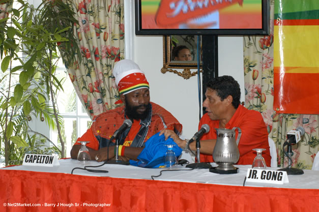 Press Conference Half Moon - Ignition - The Internation Fire Blazes - Friday, July 21, 2006 - Montego Bay, Jamaica - Negril Travel Guide, Negril Jamaica WI - http://www.negriltravelguide.com - info@negriltravelguide.com...!