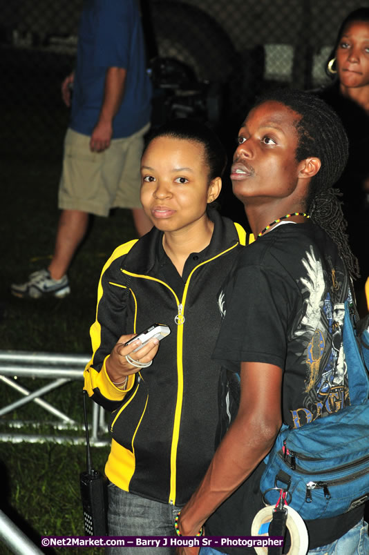 Usain Bolt of Jamaica - The Fastest Man In The World  - Usain Bolt Homecoming Celebrations Concert at the William Knibb High School Play Field, Trelawny - Ice, Ding Dong, Ravers Clavers, D'Angel, Voicemail, RDX and Dancers, Wayne Marshall, Tammi Chynn, Bugle, Nero, Tanya Stephens, Richie Spice, Kip Rich,and Shaggy - Photographs by Net2Market.com - Barry J. Hough Sr. Photojournalist/Photograper - Photographs taken with a Nikon D300 - Negril Travel Guide, Negril Jamaica WI - http://www.negriltravelguide.com - info@negriltravelguide.com...!